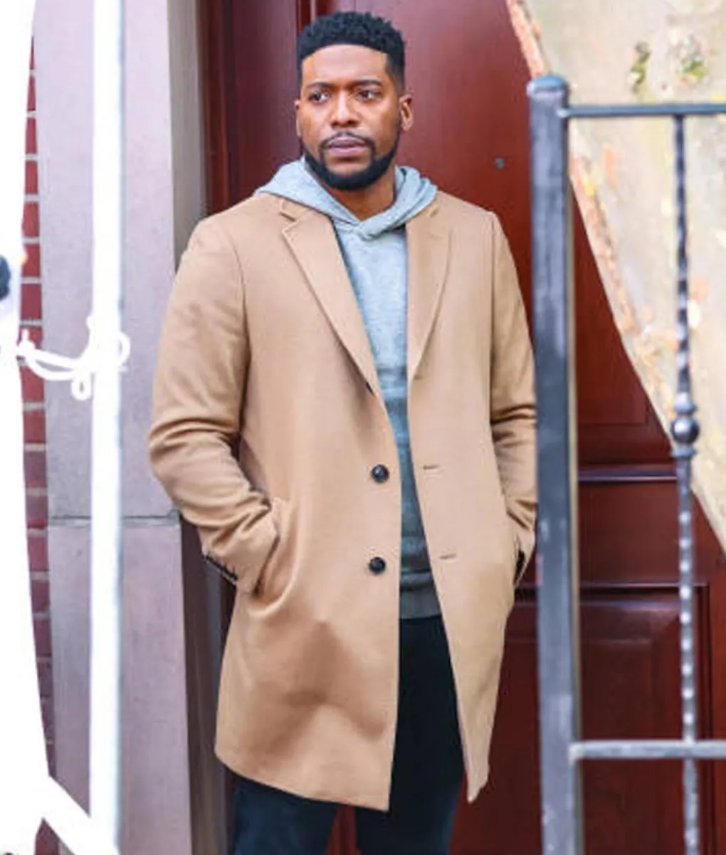 Jocko Sims New Amsterdam Brown Wool Coat