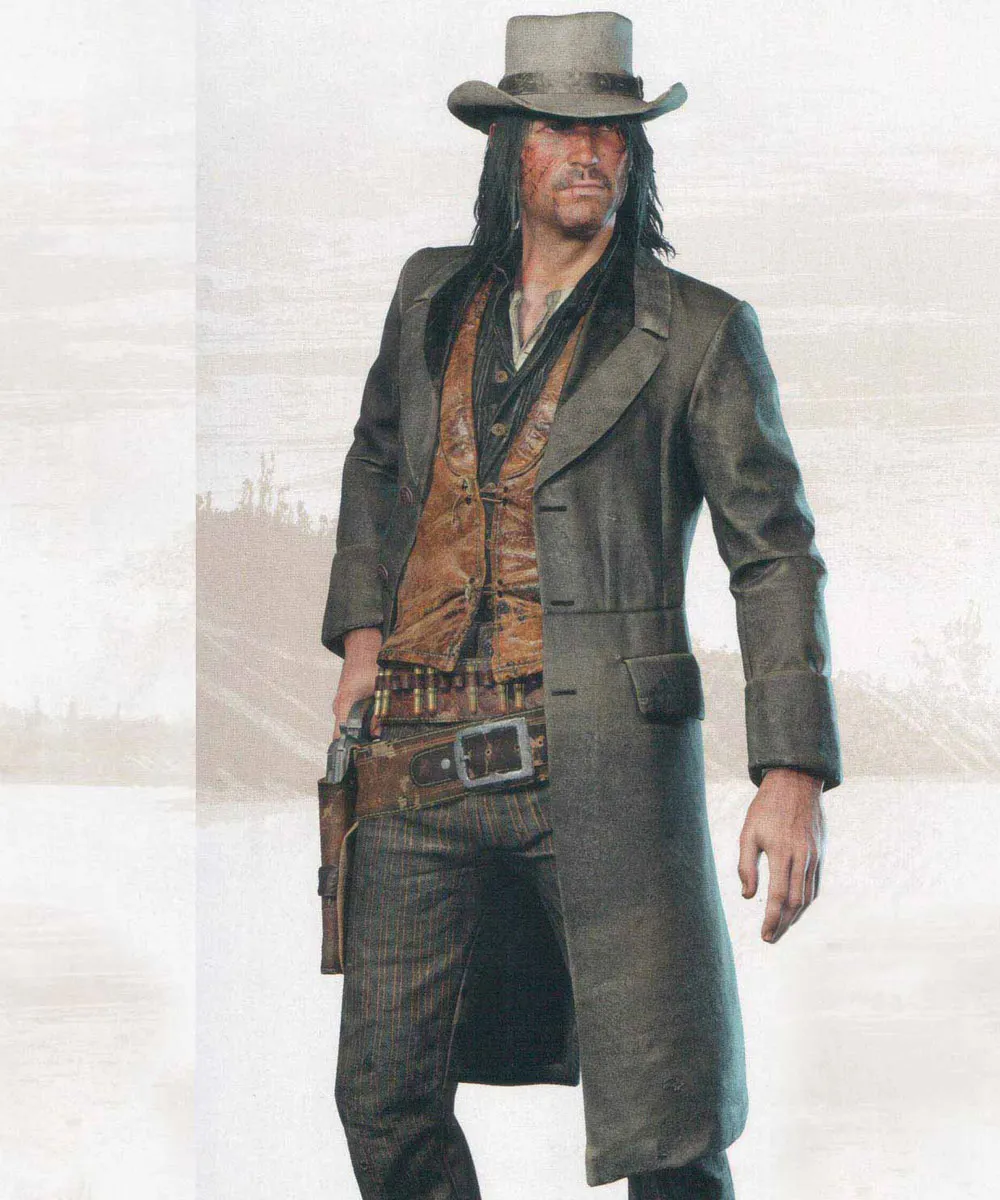 John Marston Red Dead Redemption 2 Trench Coat