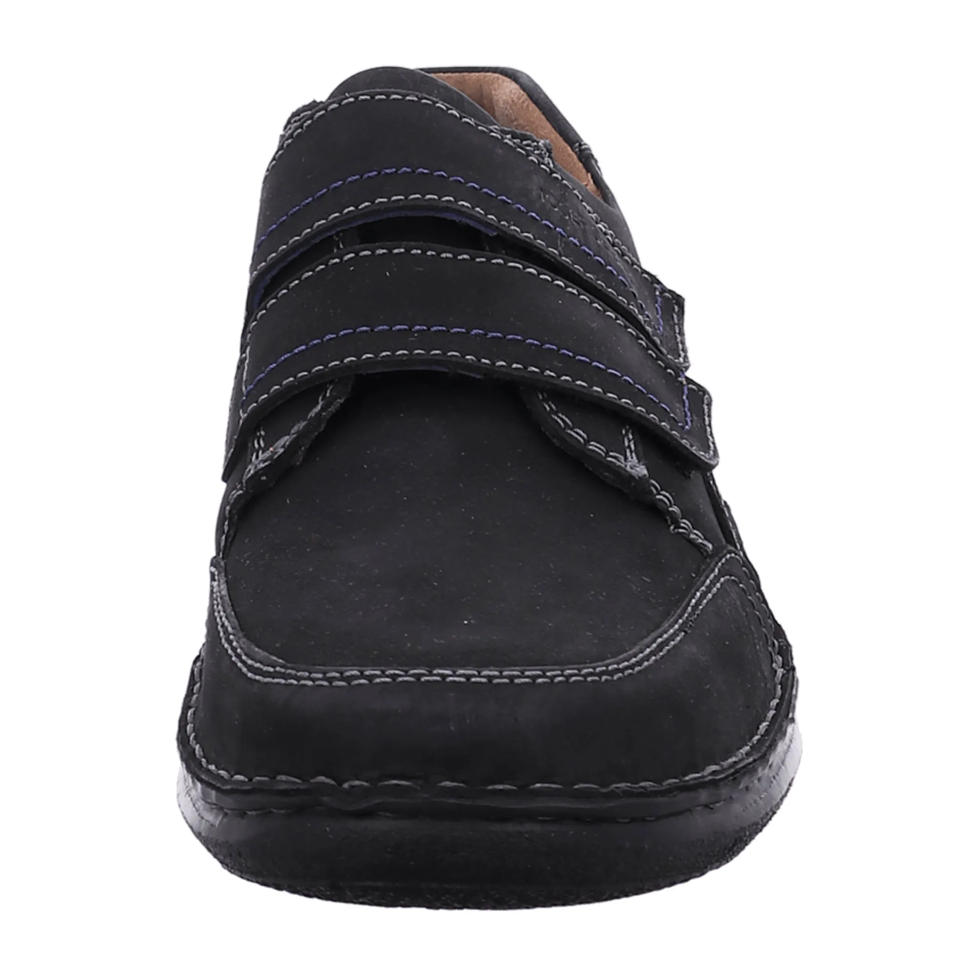 Josef Seibel Alfred 5 Shoes Black Velcro Extra-Wide 43705 for Men Black