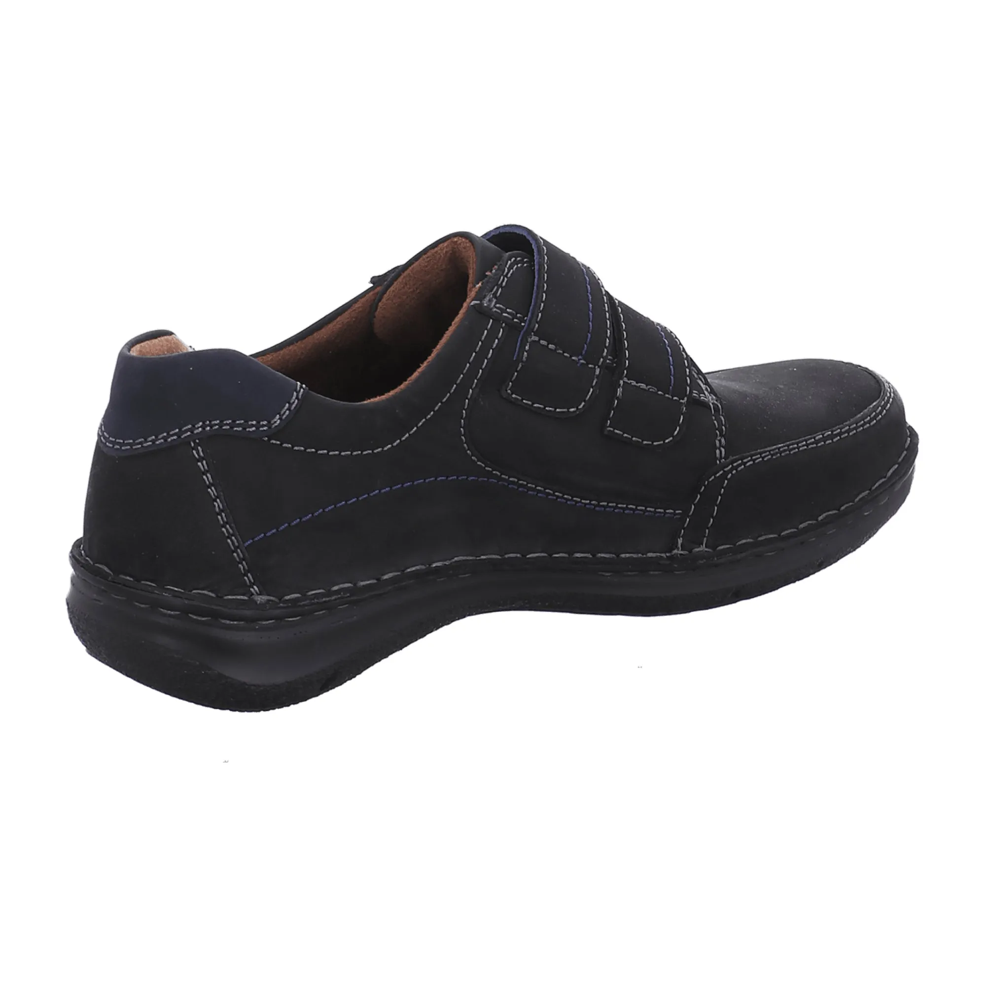 Josef Seibel Alfred 5 Shoes Black Velcro Extra-Wide 43705 for Men Black