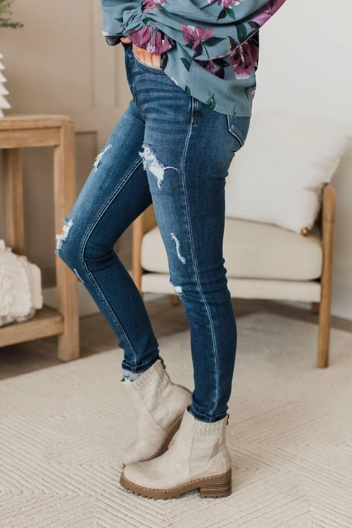 KanCan Skinny Jeans- Harlow Wash