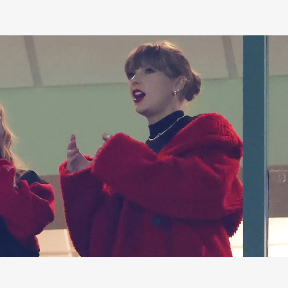 Kansas City Chiefs Taylor Swift Red Teddy Coat