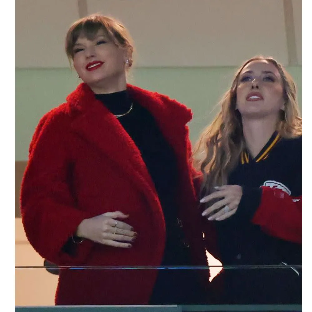 Kansas City Chiefs Taylor Swift Red Teddy Coat