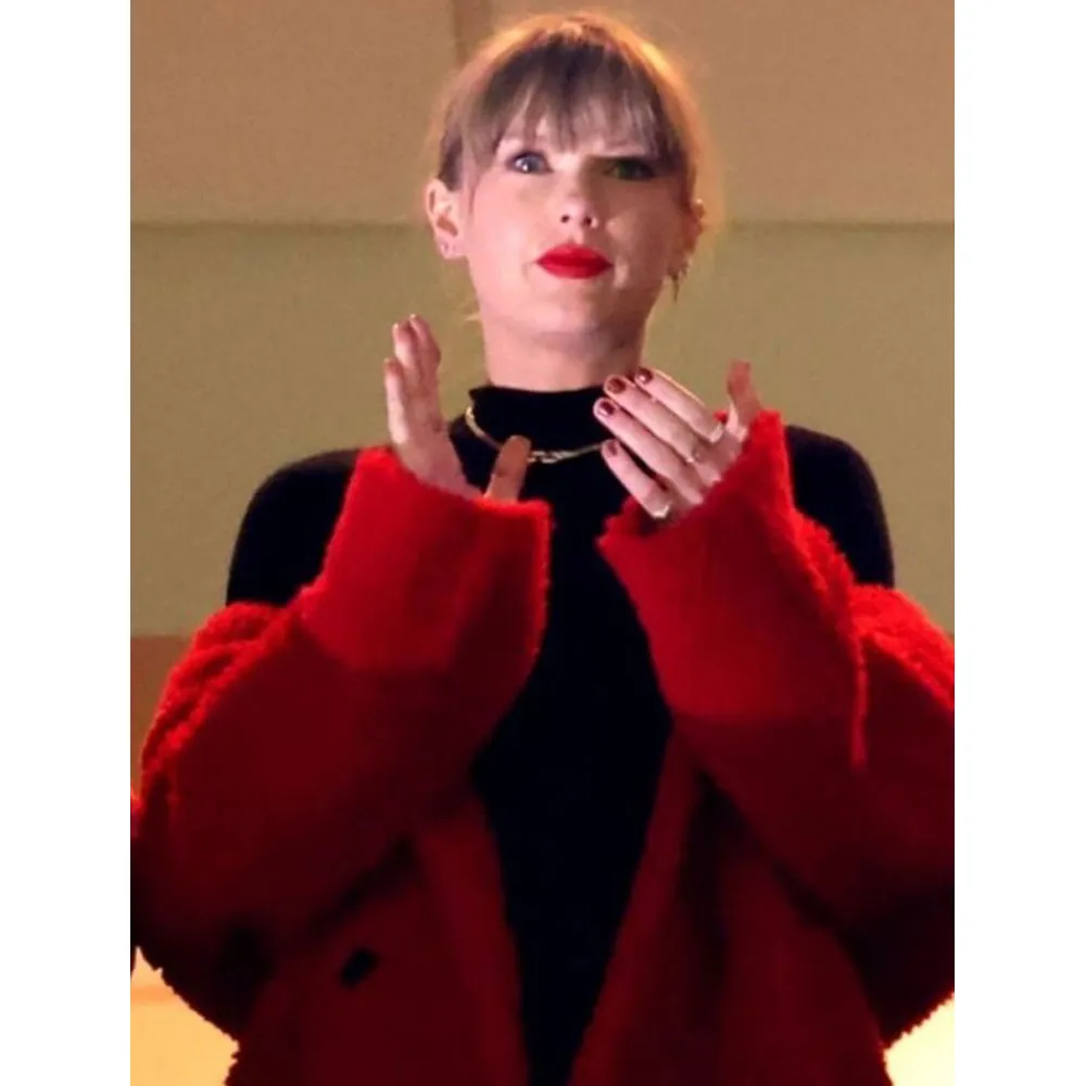 Kansas City Chiefs Taylor Swift Red Teddy Coat