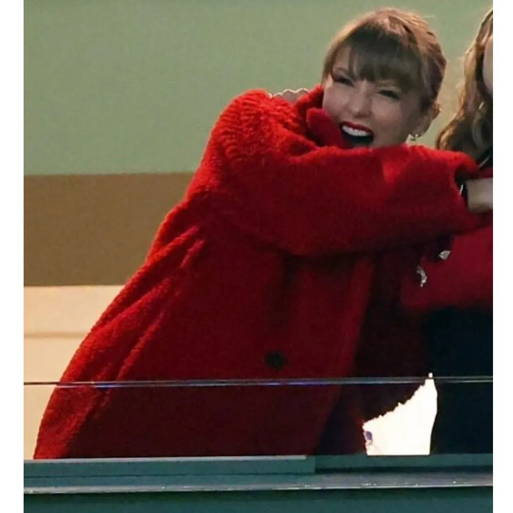 Kansas City Chiefs Taylor Swift Red Teddy Coat