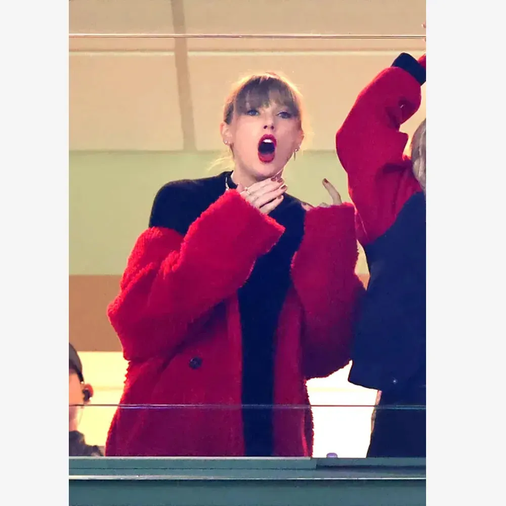 Kansas City Chiefs Taylor Swift Red Teddy Coat