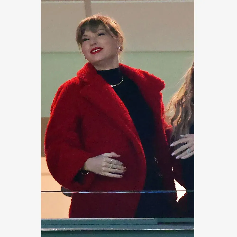 Kansas City Chiefs Taylor Swift Red Teddy Coat