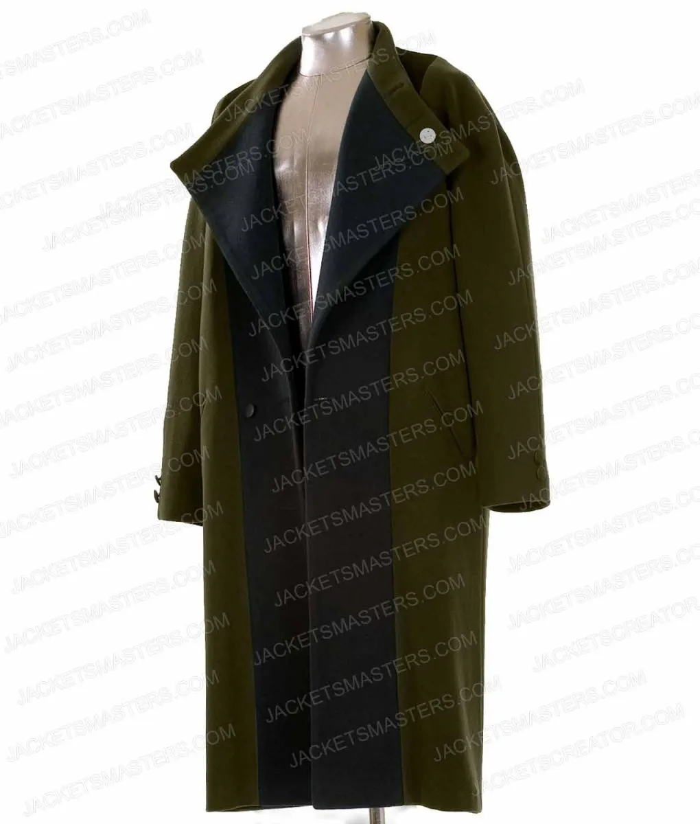 Kevin Smith Clerks III Green and Black Trench Coat