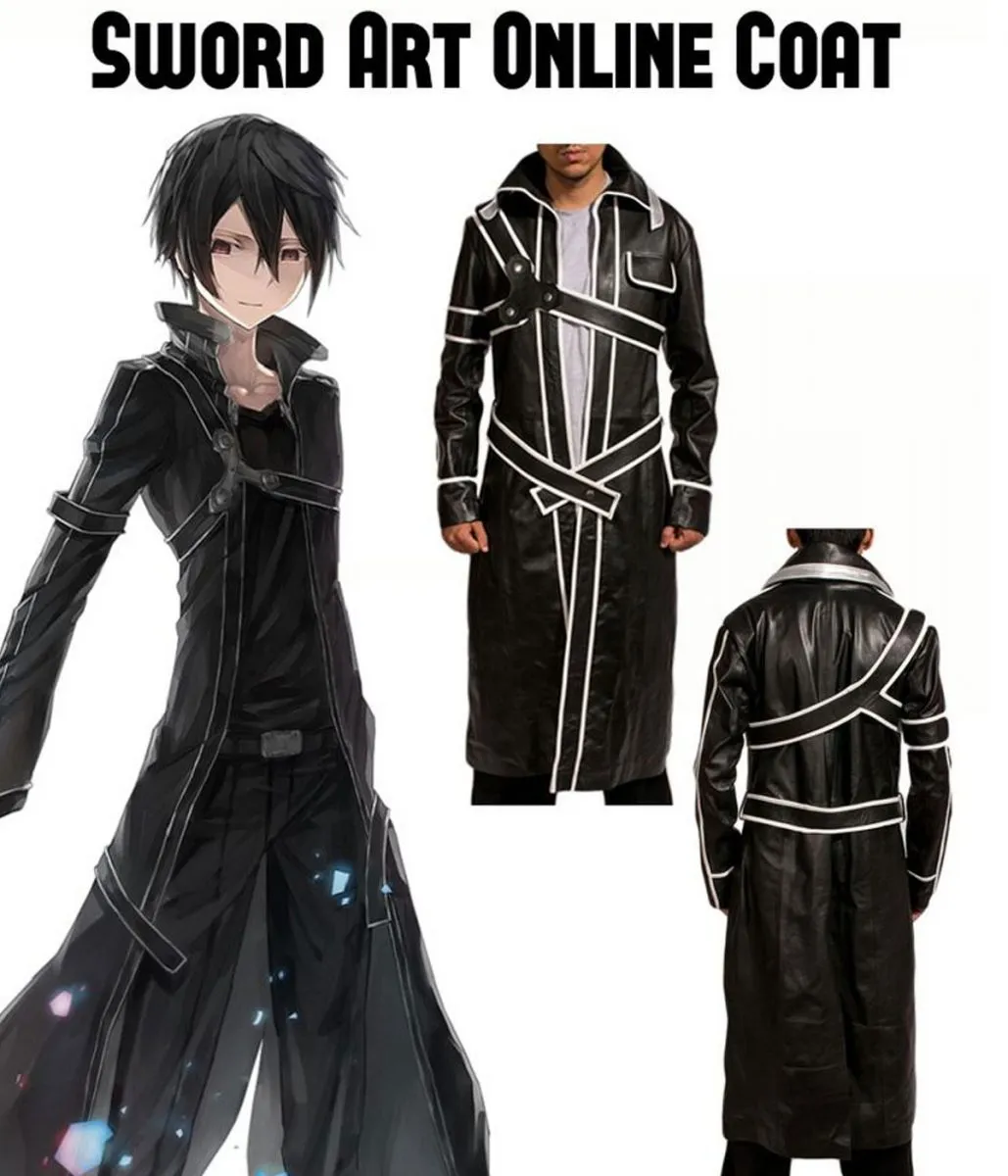 Kirito Sword Art Online Coat