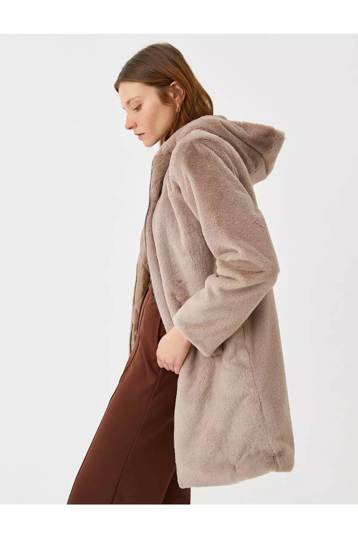 KOTON Fleece Coat