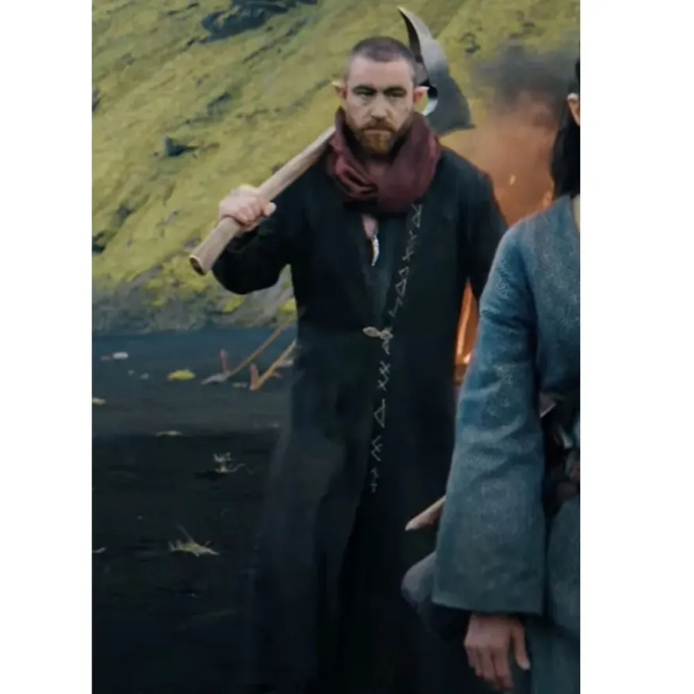 Laurence O’Fuarain The Witcher Blood Origin Black Coat