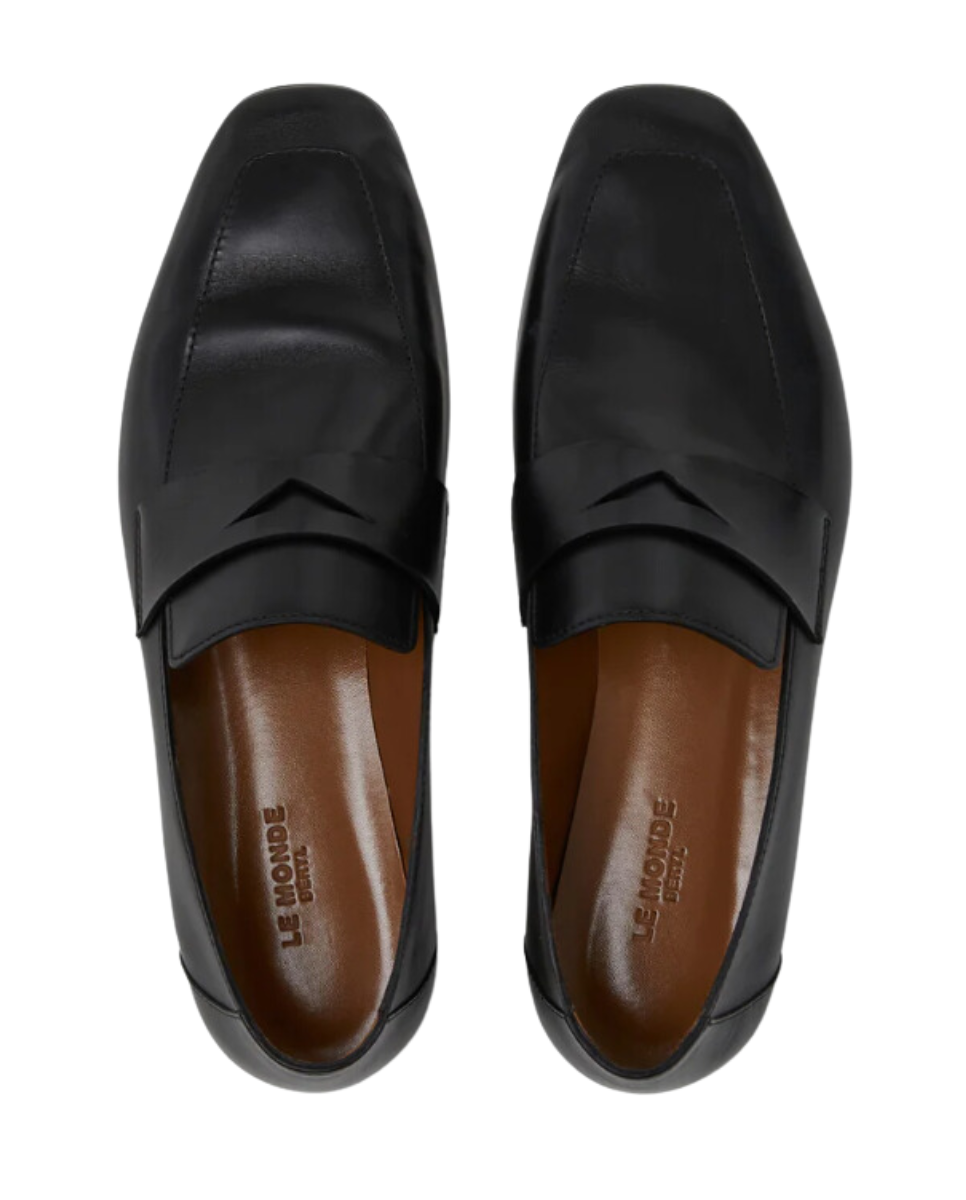 Le Monde Béryl Soft Loafer Placket Leather