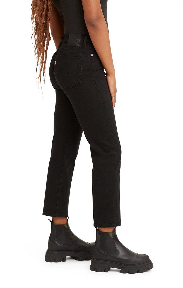 Levi's Wedgie Straight 'Black Sprout' - 349640023