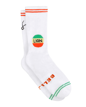 Lion Socks White