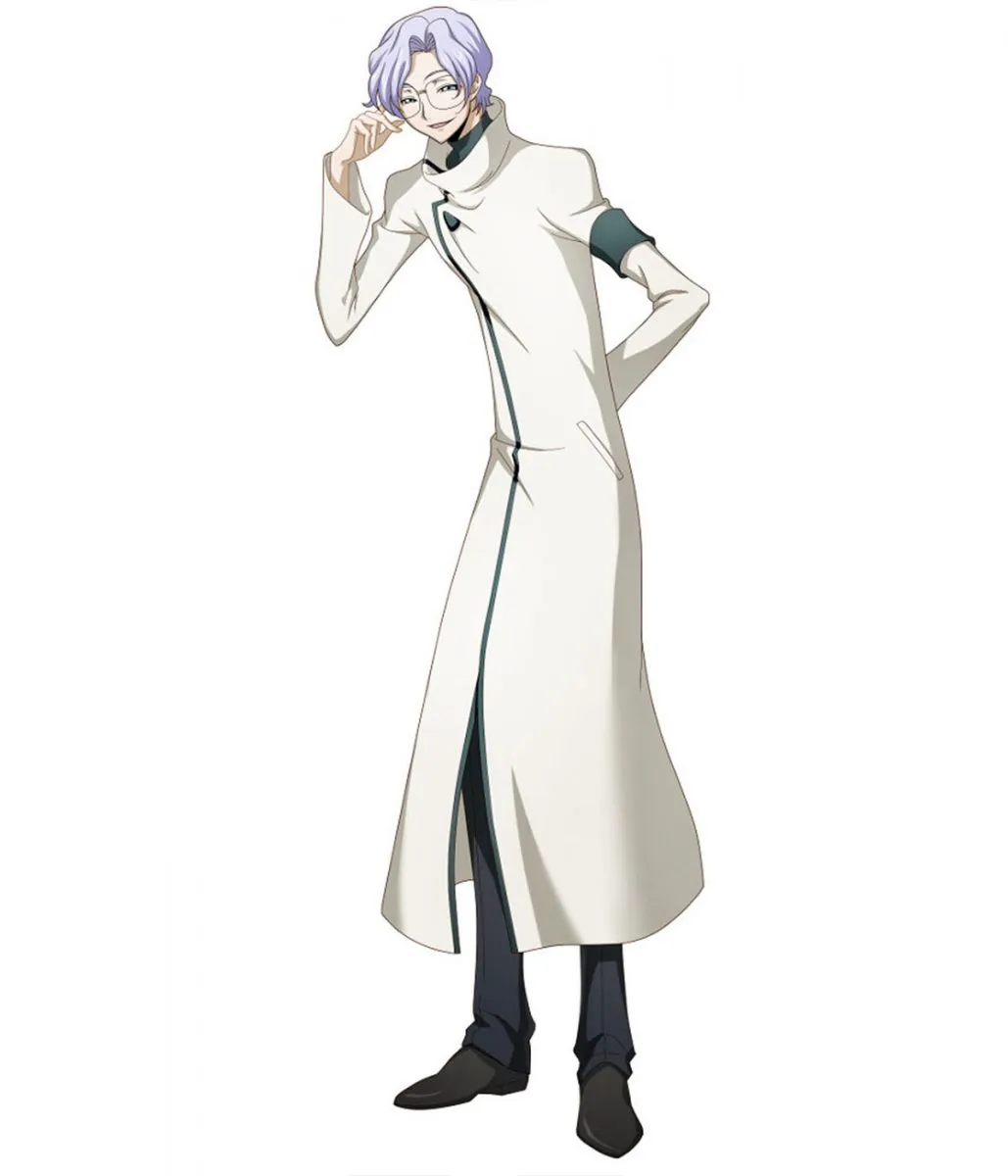 Lloyd Asplund Code Geass Cotton White Coat