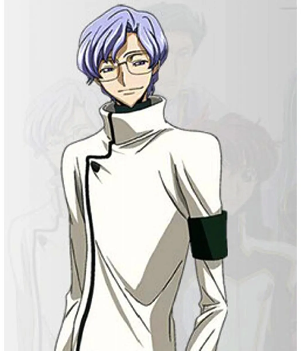 Lloyd Asplund Code Geass Cotton White Coat