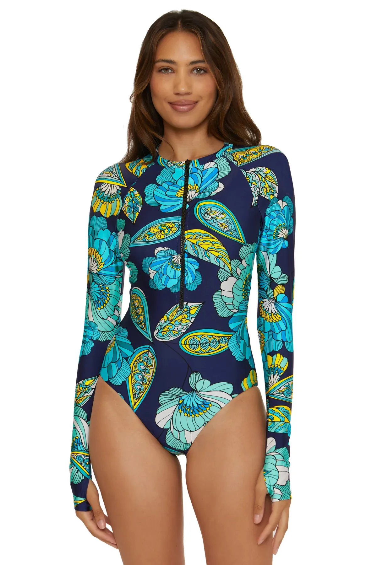 Long Sleeve Zip-Up Paddle Suit