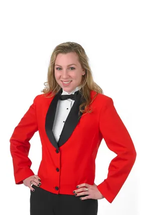 Maggie Women's Red Eton Jacket