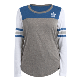 Maple Leafs New Era Women's 3Tone Long Sleeve