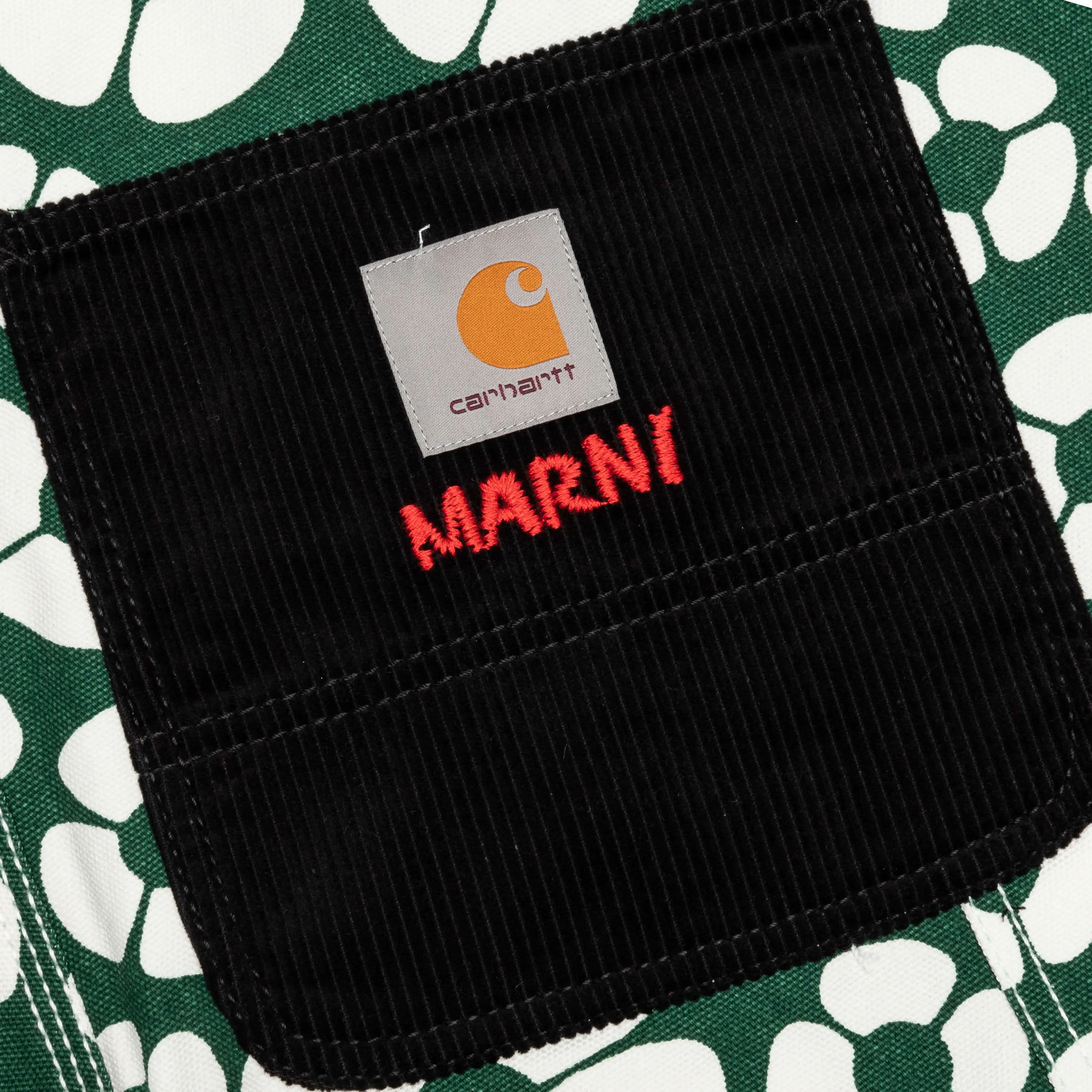 Marni x Carhartt WIP Single Knee Pant - Forest/Green