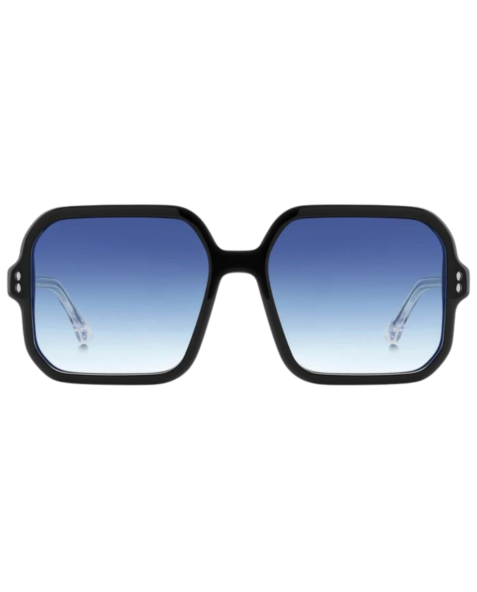 Maxi Square Acetate Sunglasses Black