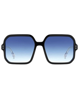 Maxi Square Acetate Sunglasses Black