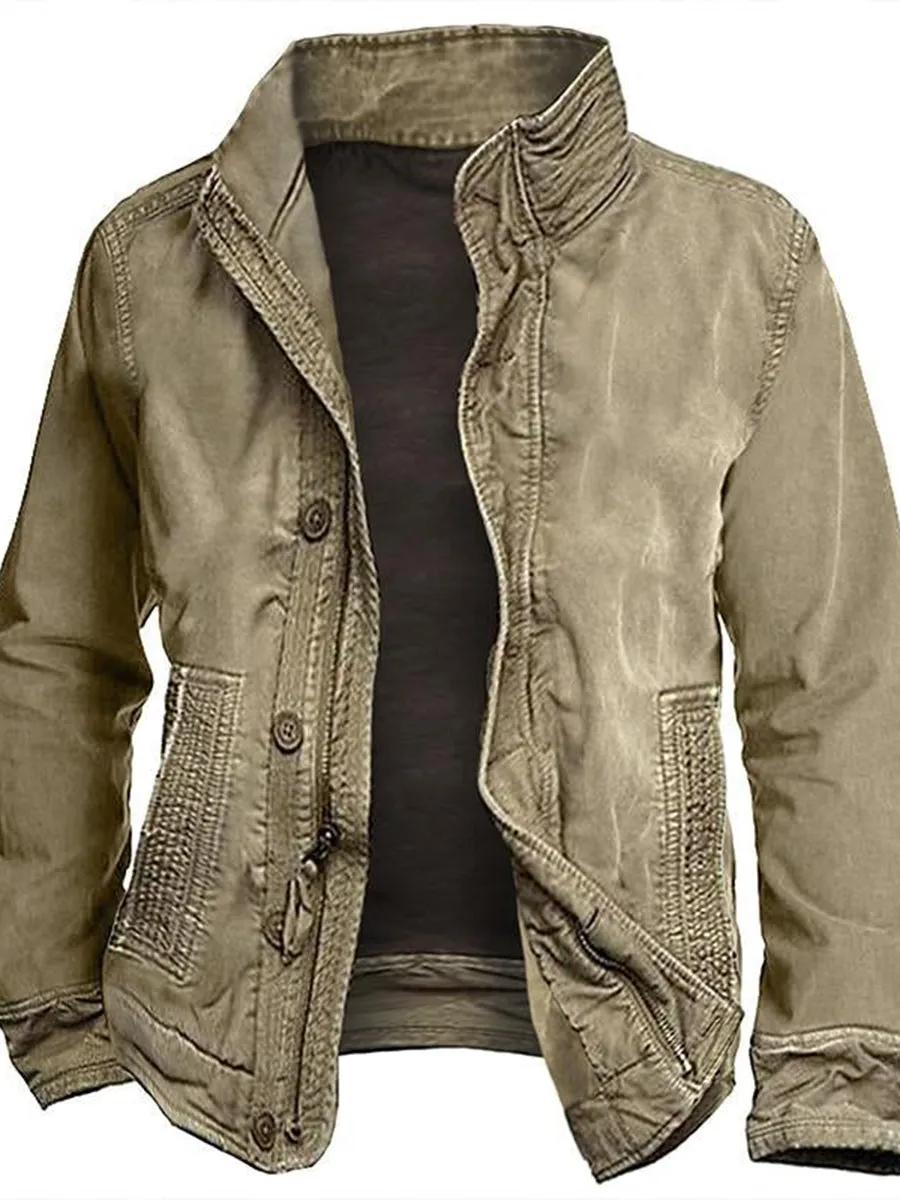 Men's Retro Pocket Jacket