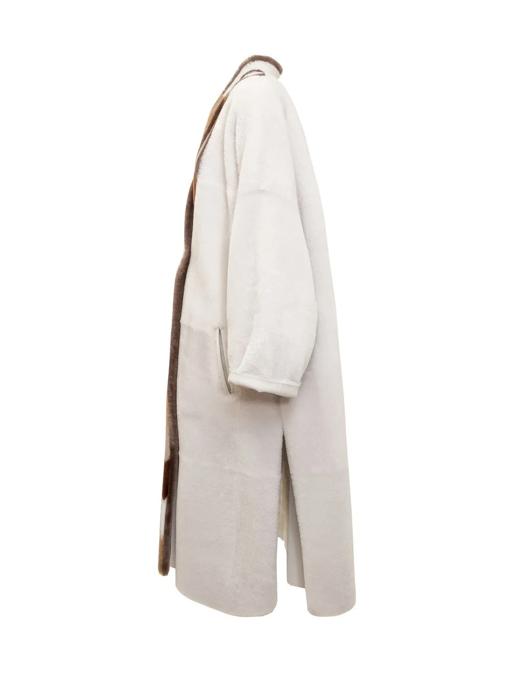 Merino Reversible Long Coat.