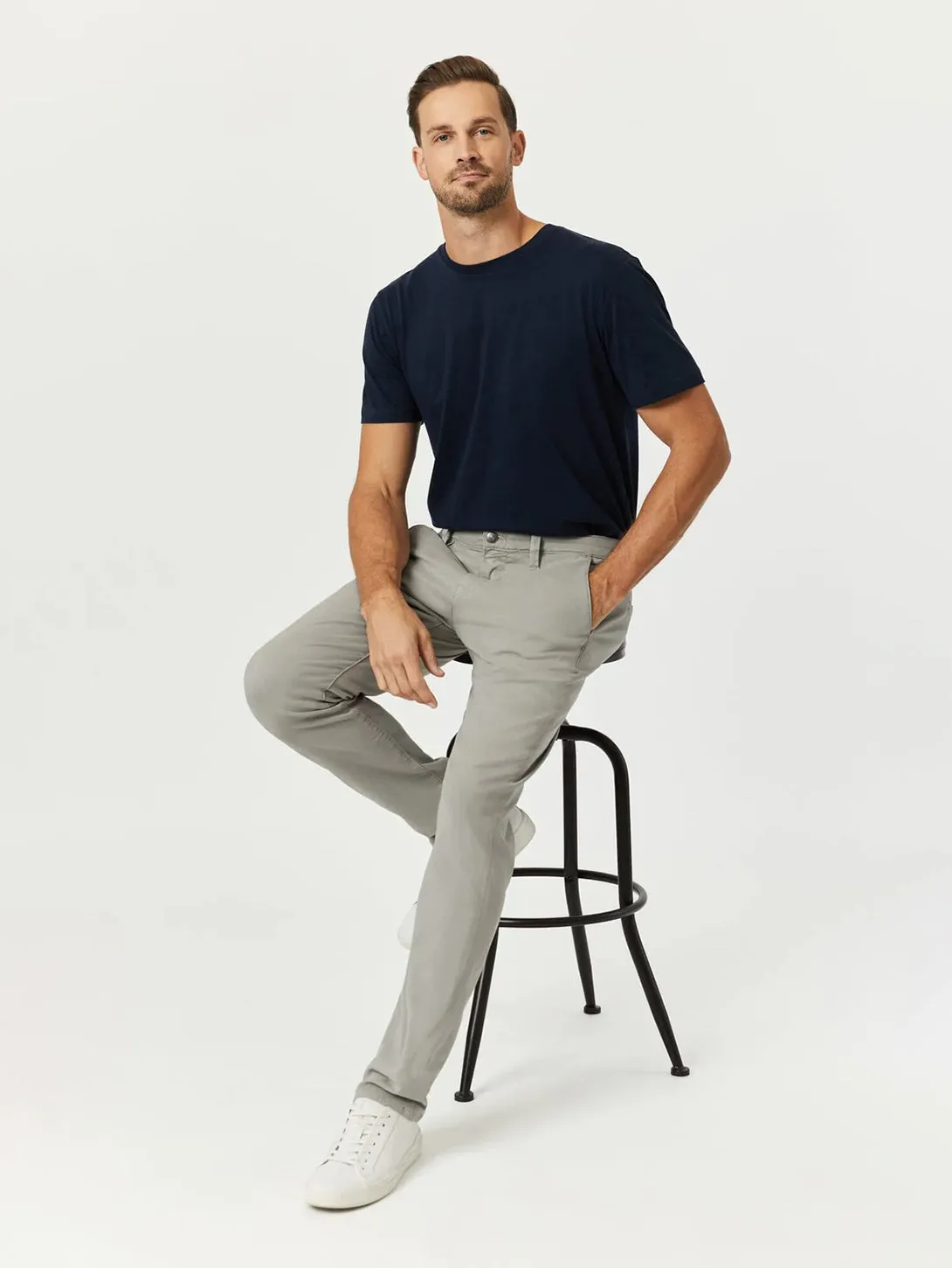 Milton Luxe Twill Pant - Iron