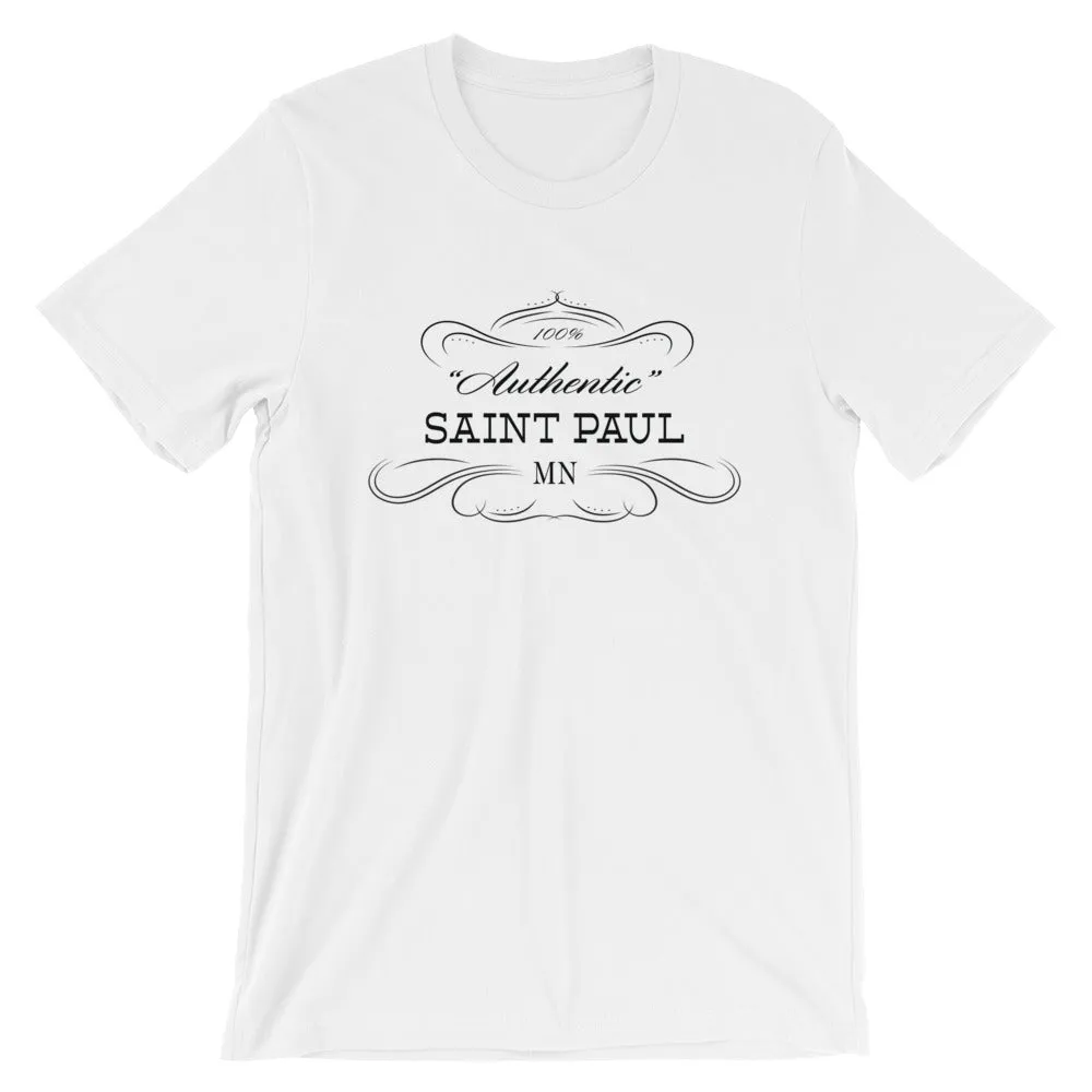 Minnesota - Saint Paul MN - Short-Sleeve Unisex T-Shirt - Authentic