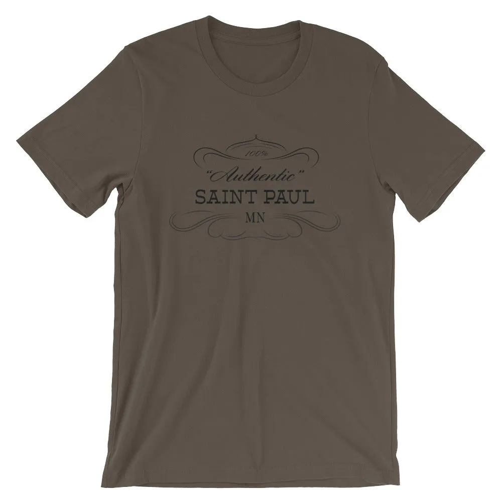 Minnesota - Saint Paul MN - Short-Sleeve Unisex T-Shirt - Authentic