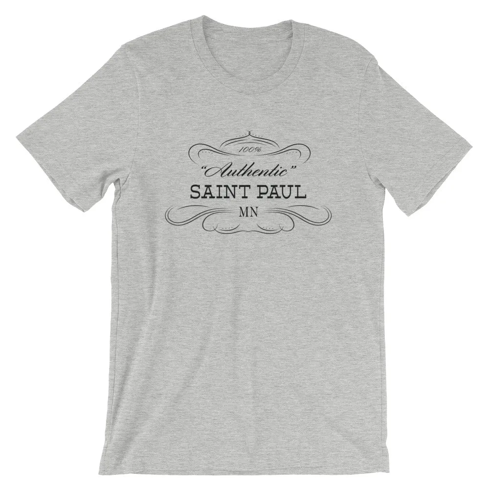 Minnesota - Saint Paul MN - Short-Sleeve Unisex T-Shirt - Authentic