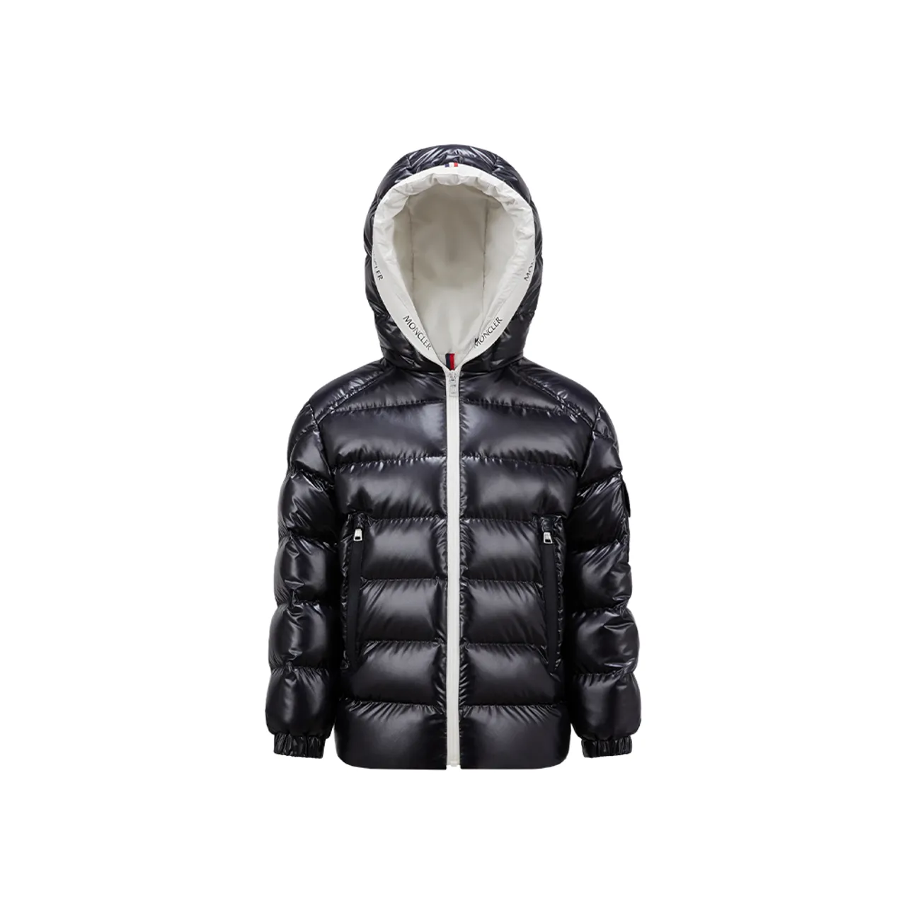 Moncler Ganzorig Short Parka Coat Black 24FW