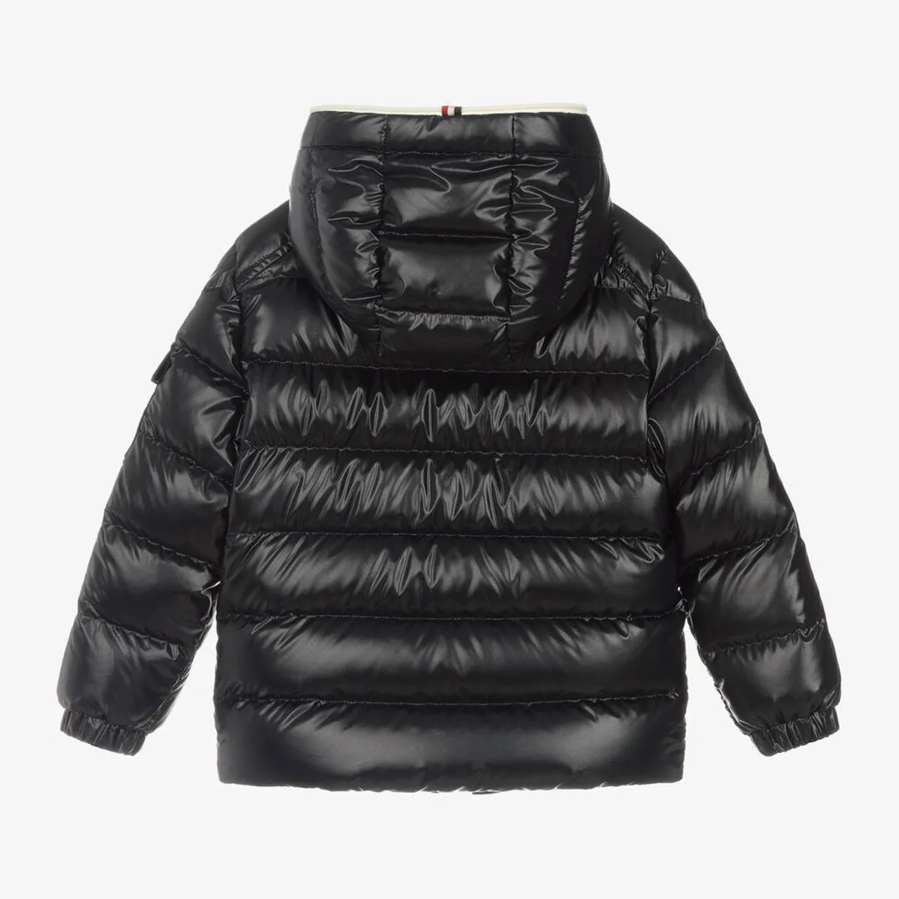 Moncler Ganzorig Short Parka Coat Black 24FW