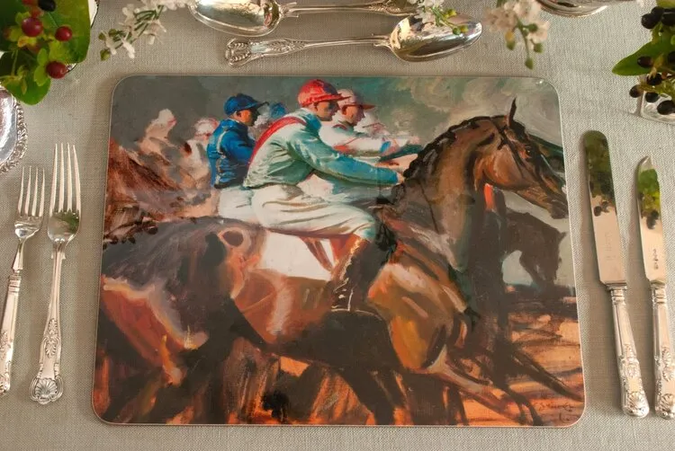 Munnings Under Starters Orders II Serving Mat