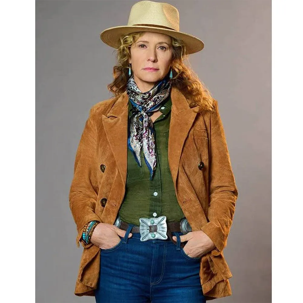 Nancy Travis Ride Peacoat