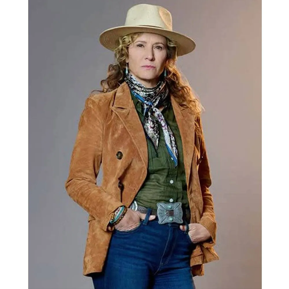 Nancy Travis Ride Peacoat