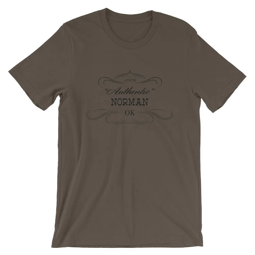 Oklahoma - Norman OK - Short-Sleeve Unisex T-Shirt - Authentic