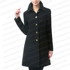 Orphan First Kill Isabelle Fuhrman Black Coat