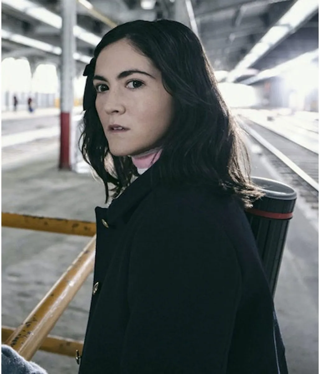 Orphan First Kill Isabelle Fuhrman Black Coat