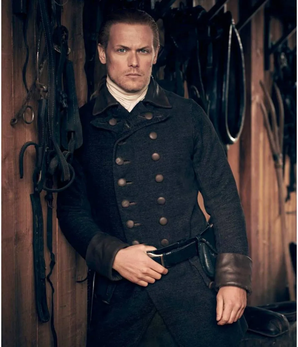 Outlander Season 6 Sam Heughan Wool Coat