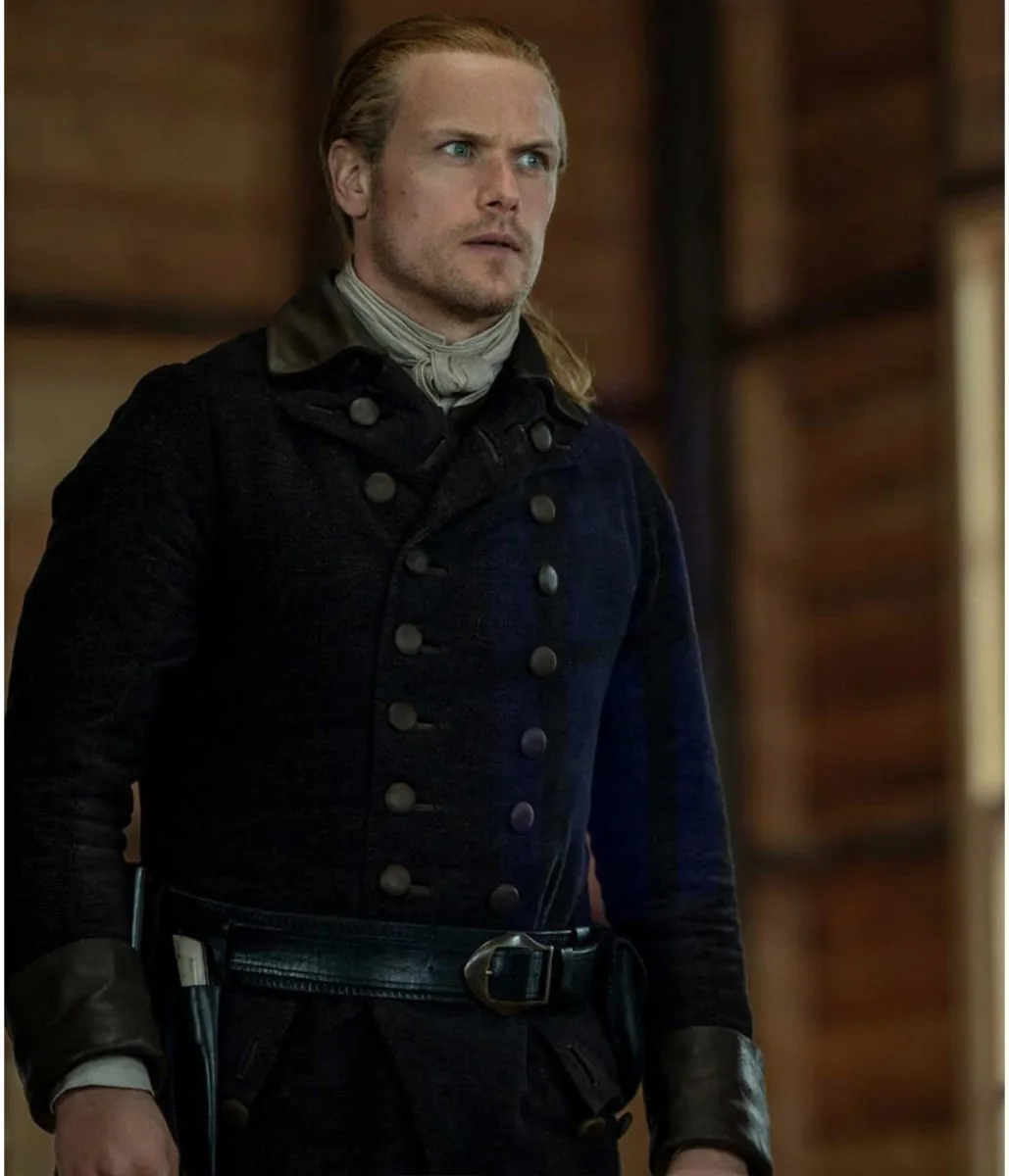 Outlander Season 6 Sam Heughan Wool Coat