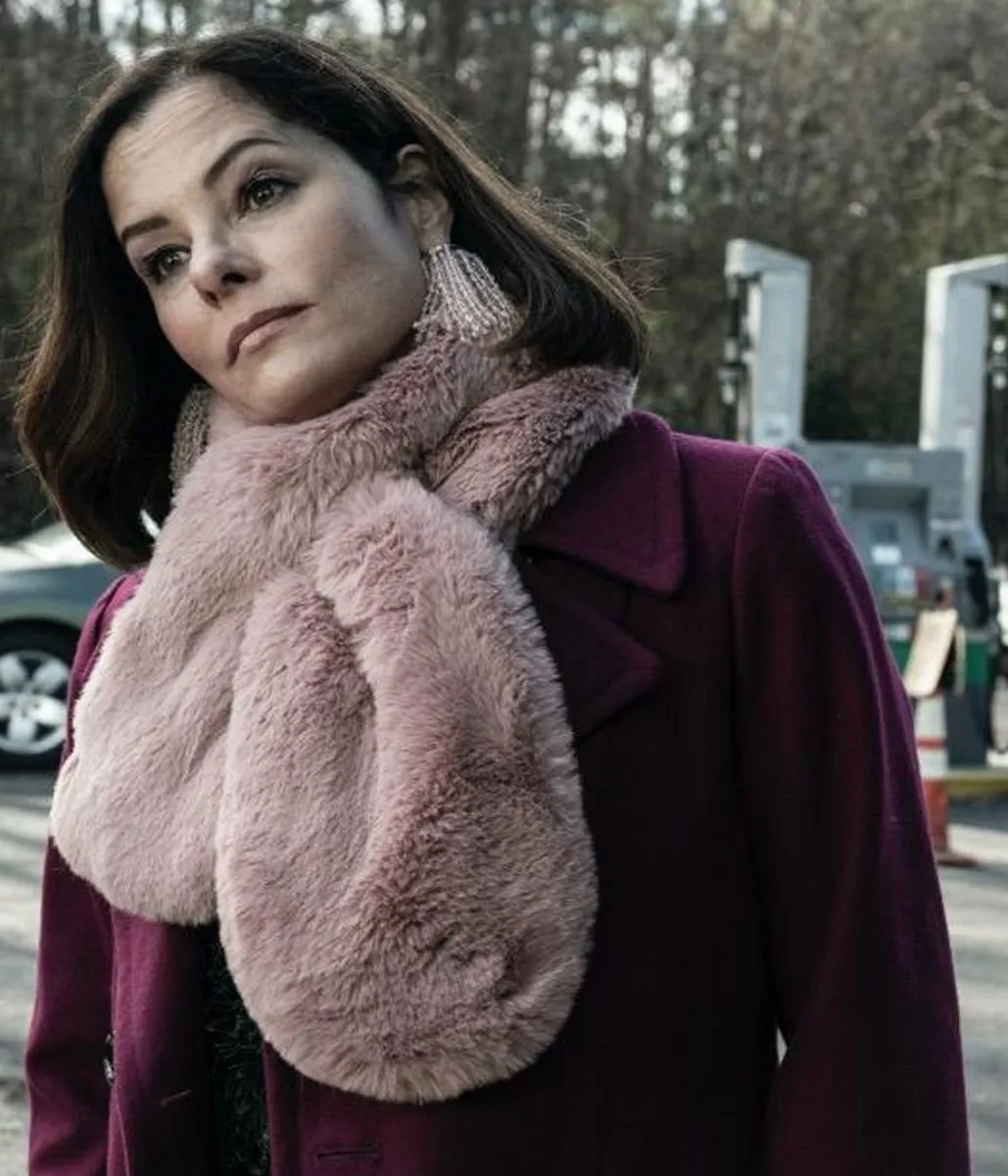 Parker Posey Tales of the Walking Dead Purple Coat