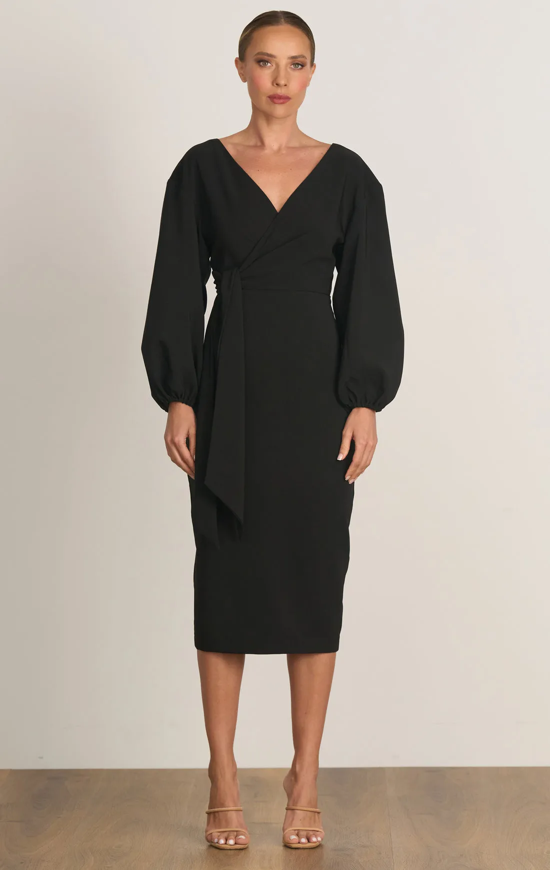 Pasduchas Ace Midi Dress - Black