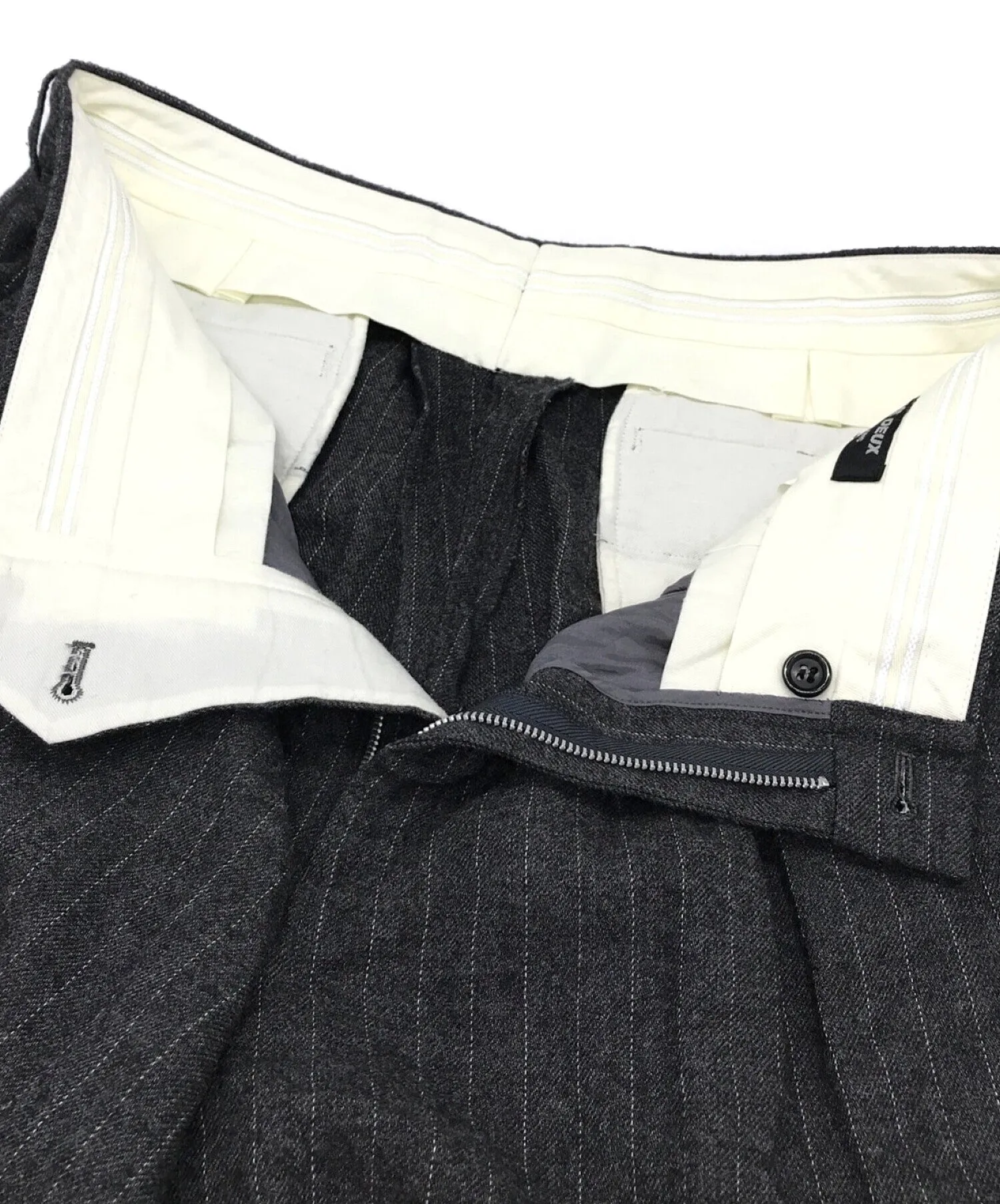 [Pre-owned] COMME des GARCONS HOMME DEUX striped slack pants DJ-P033