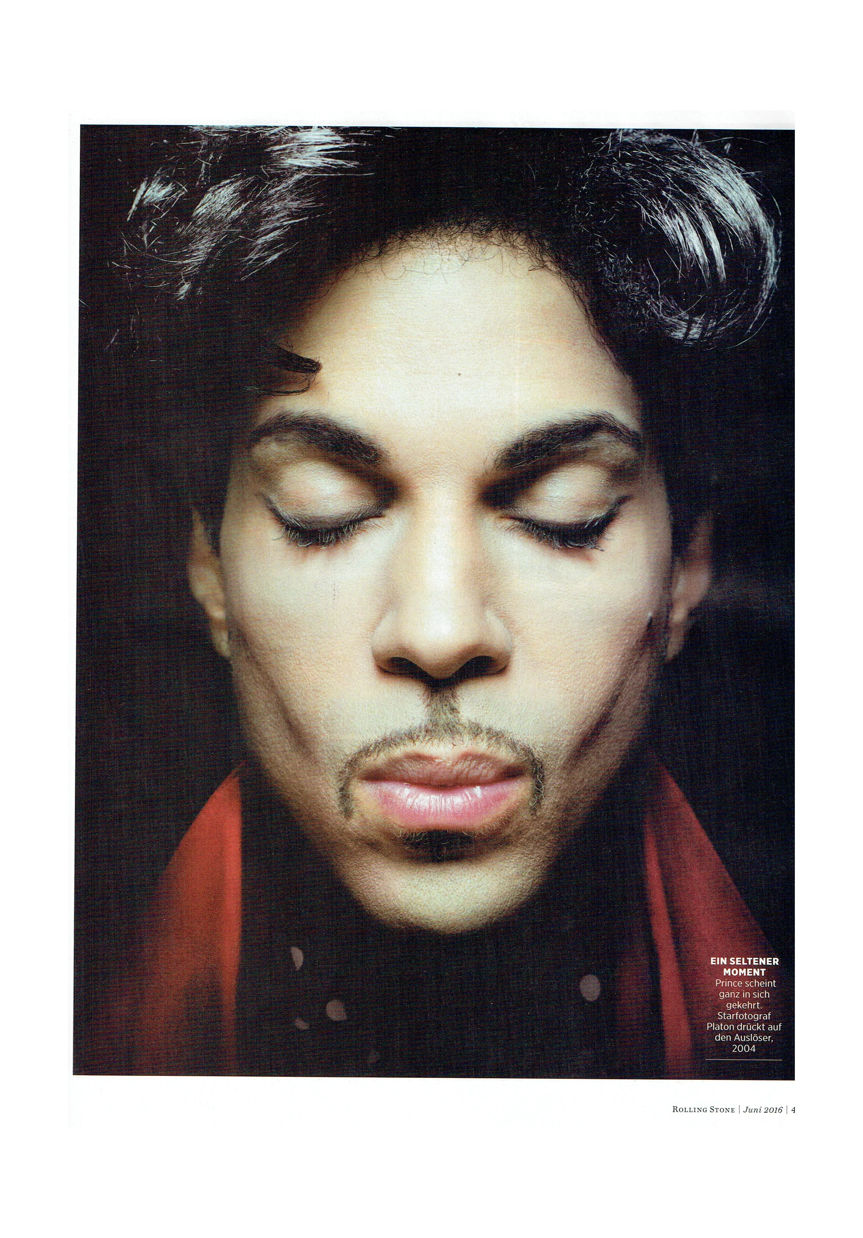 Prince –  Magazine Rolling Stone Issue Juni DVD Sign O The Times 2016: NEW