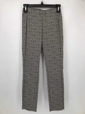 RAG & BONE Off White Black & Gray Animal Print Size 00  (XS) Pants