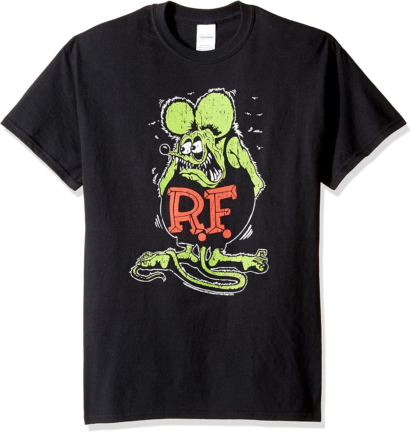 Rat Fink Distressed Logo