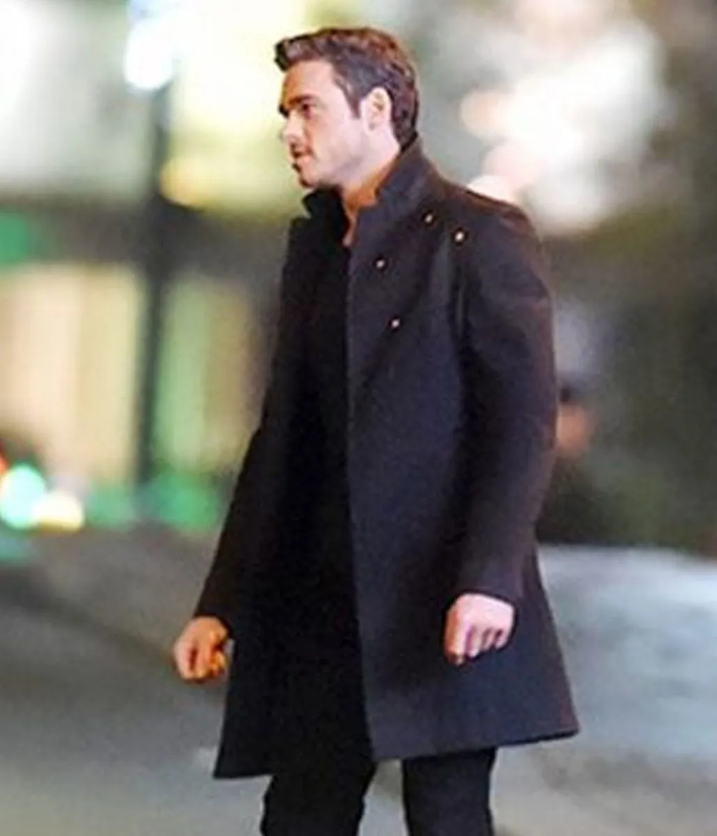 Richard Madden Eternals Black Coat