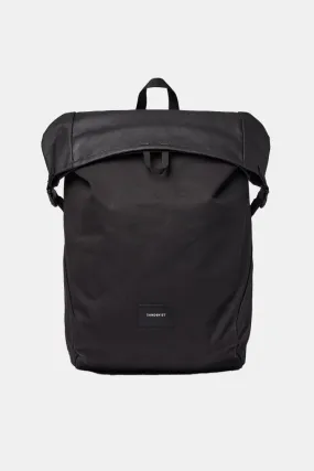 Sandqvist Alfred Backpack (Black/Black Webbing)